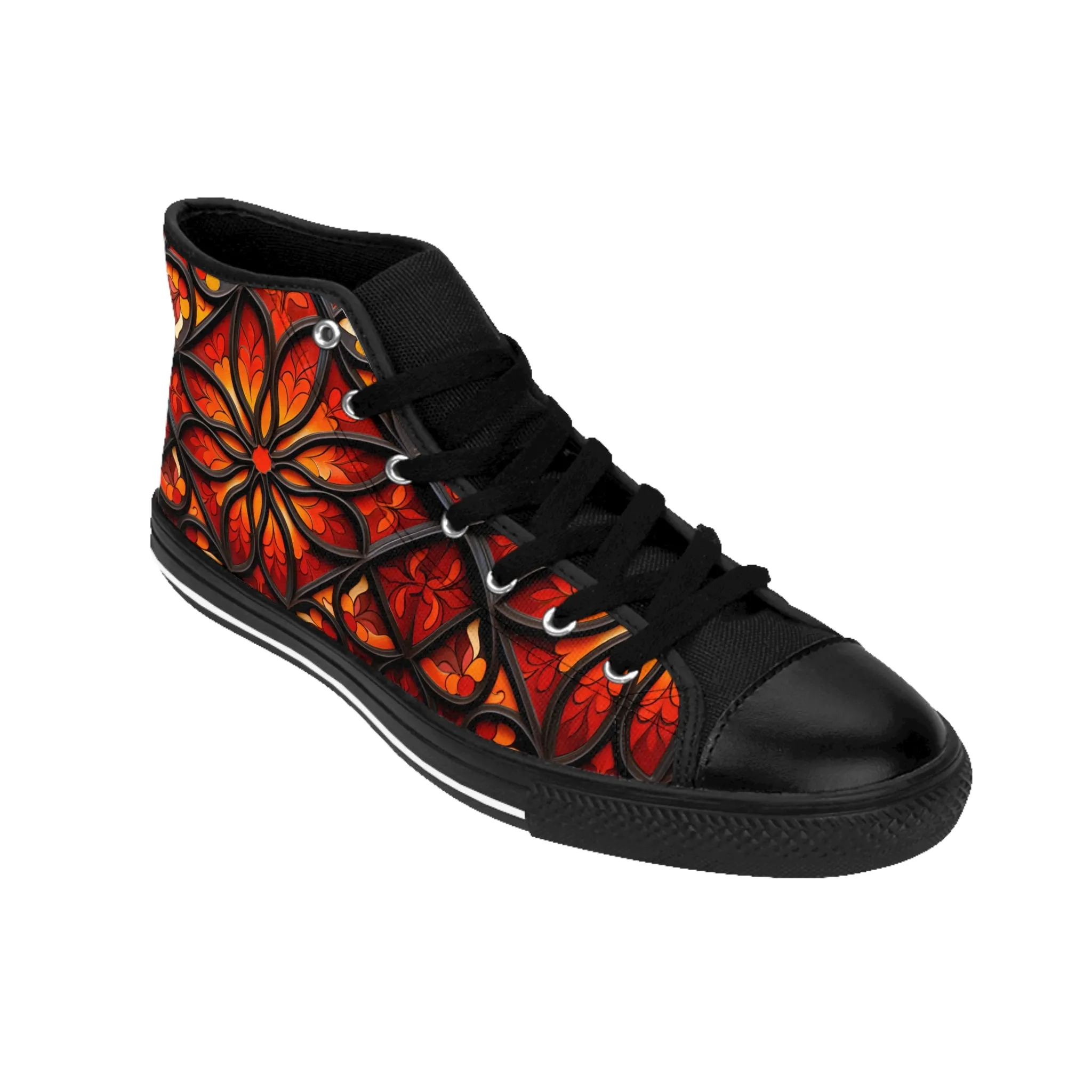 Women's Classic Bold Look High Sneakers. GB-0000007C