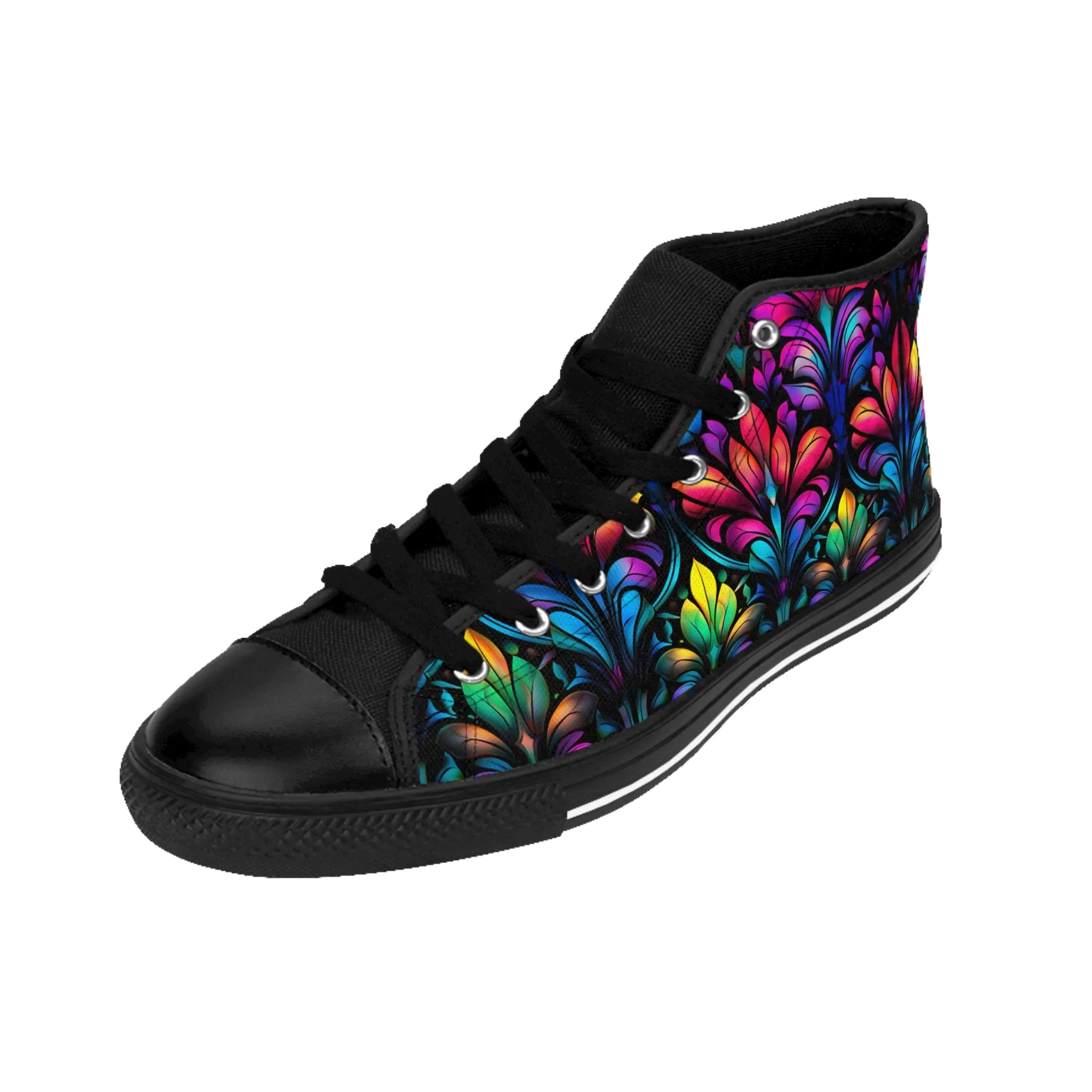 Women's Classic Elegant Style High Sneakers. GB-000002C