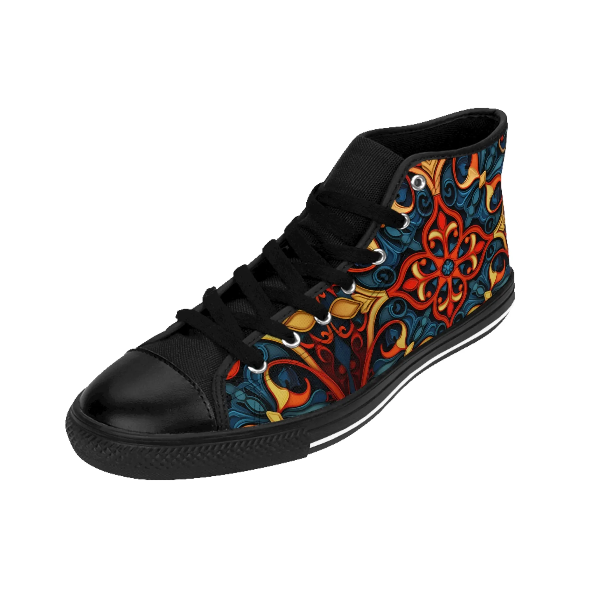 Women's Classic Sleek Style High Sneakers. GB-000015C