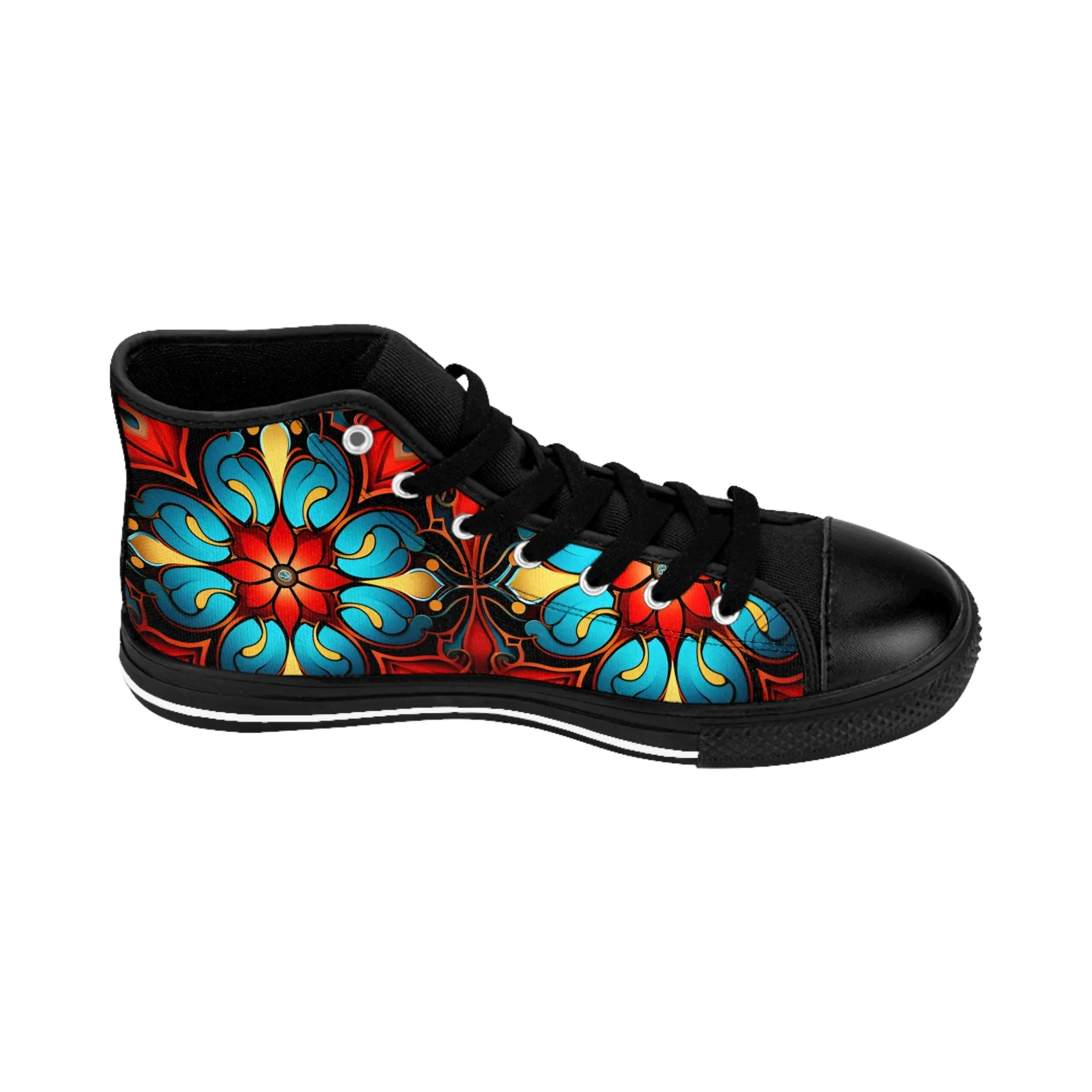 Women's Classic Trendsetting Look High Sneakers. GB-000003C