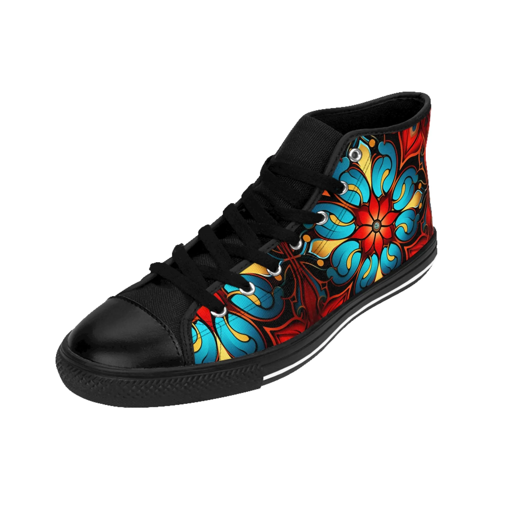 Women's Classic Trendsetting Look High Sneakers. GB-000003C