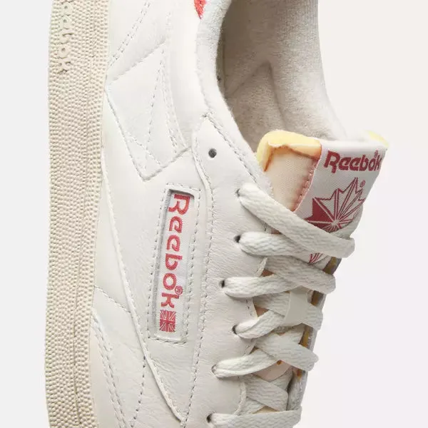 Women's Reebok Club C 85 Vintage Shoes Chalk Asteroid Dust