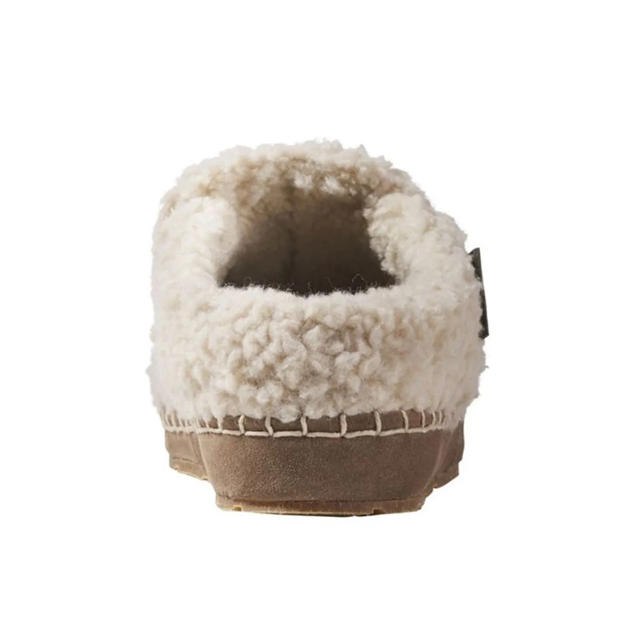 Women's L.L.Bean Cozy Slipper Slides - Natural