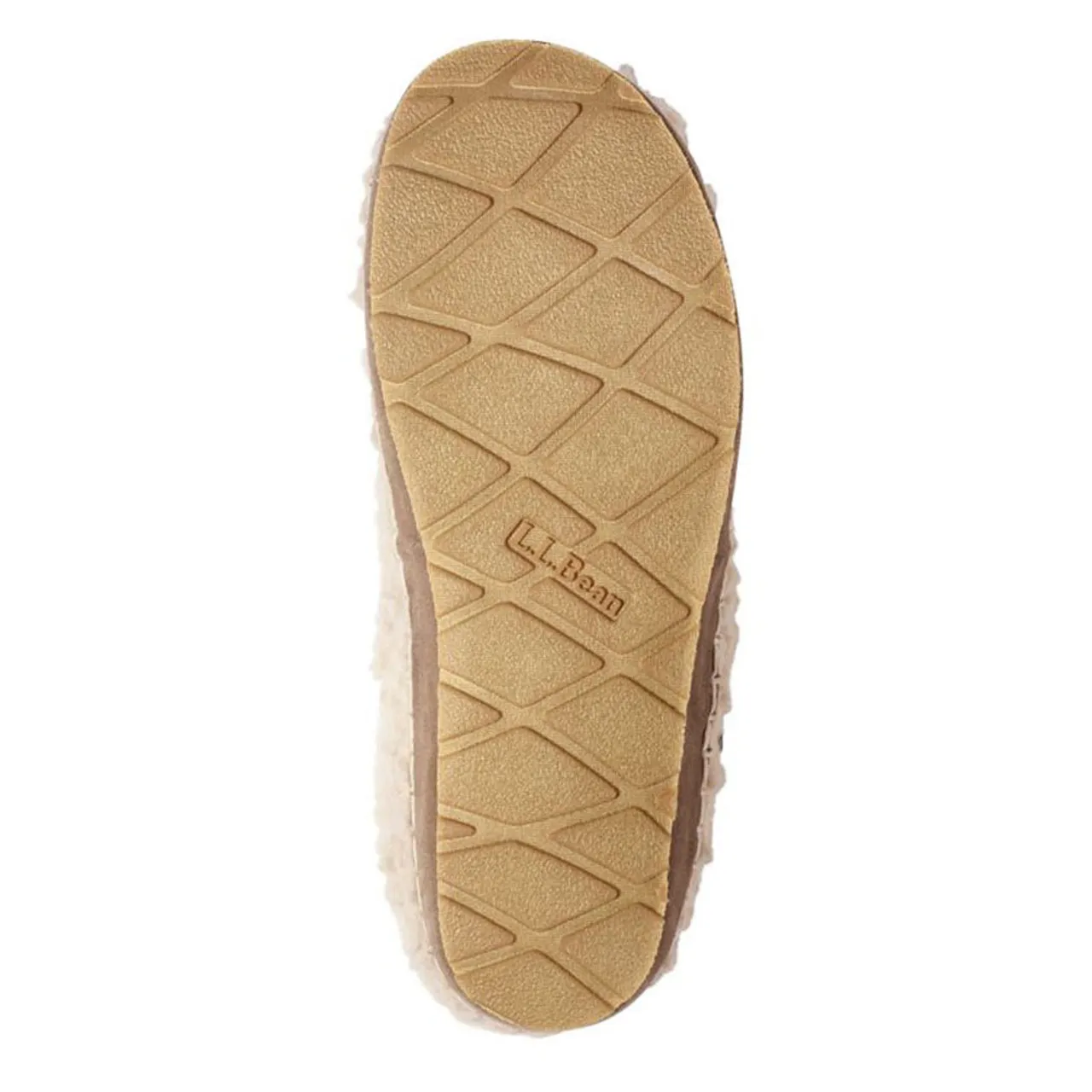 Women's L.L.Bean Cozy Slipper Slides - Natural