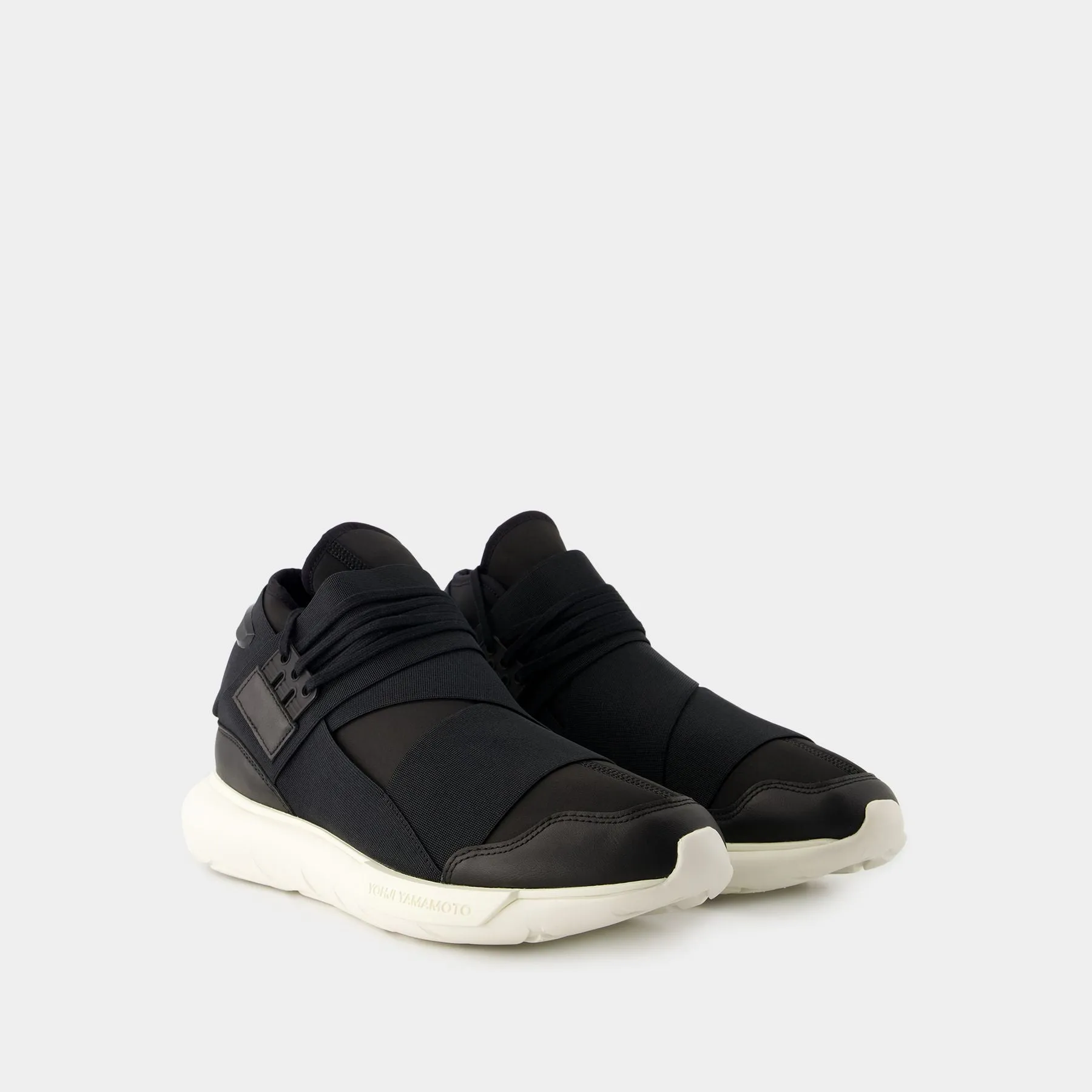 Y-3  Qasa Sneakers - Y-3 - Leather - Black