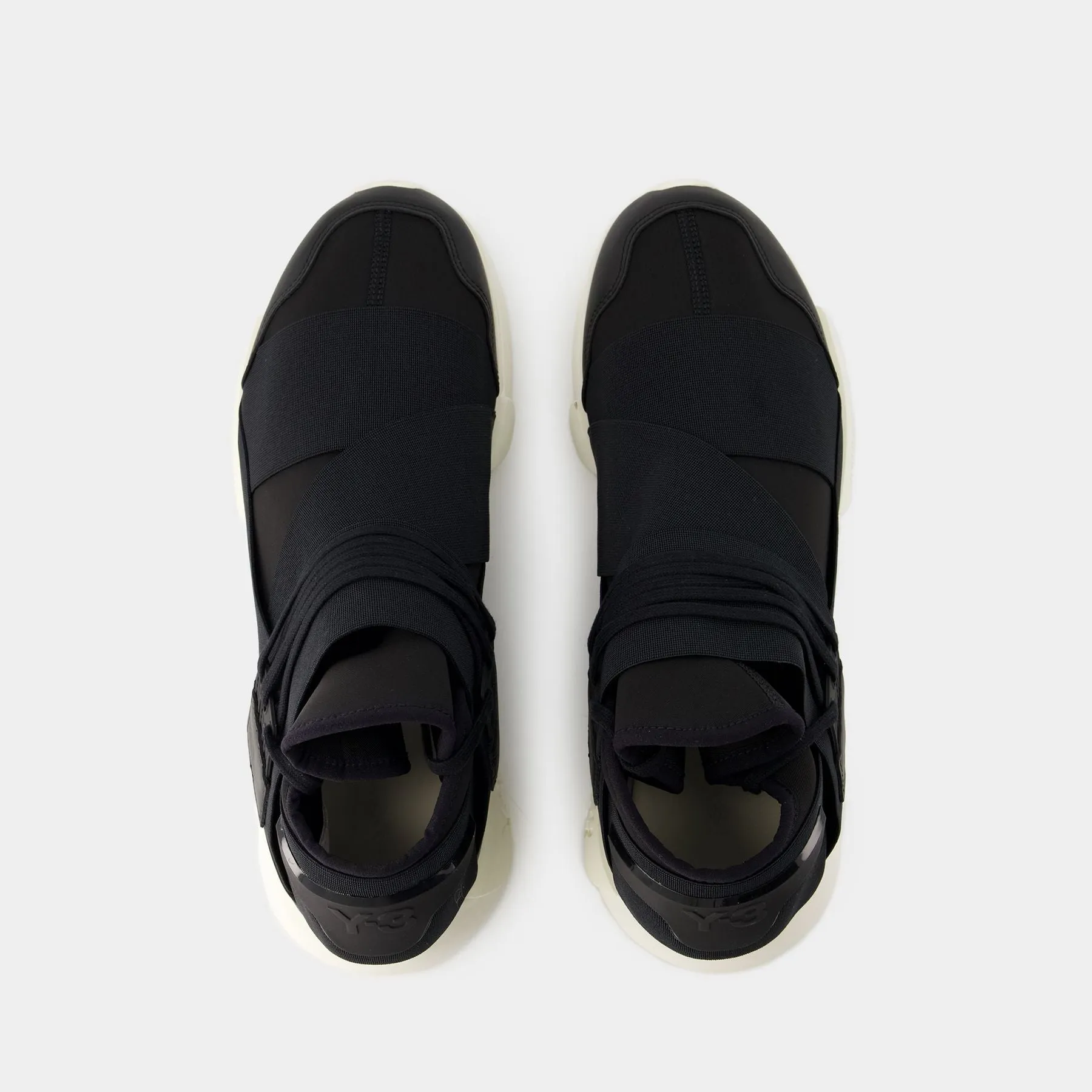 Y-3  Qasa Sneakers - Y-3 - Leather - Black