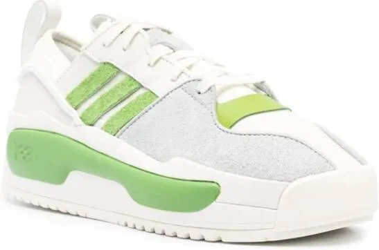 Y-3 Rivalry leather sneakers White