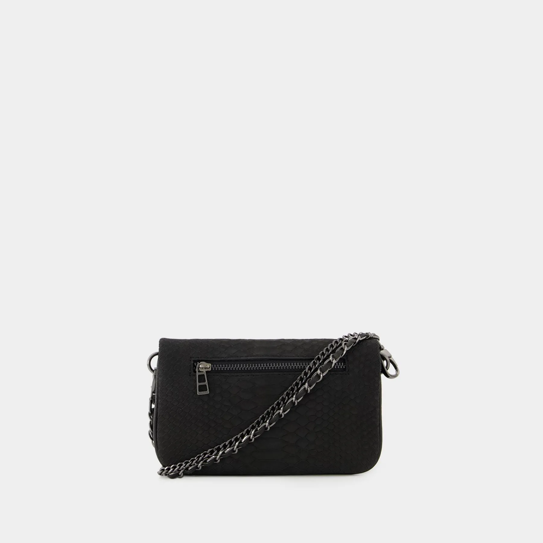 Zadig & Voltaire  Rock Nano Hobo Bag - Zadig & Voltaire - Leather - Black